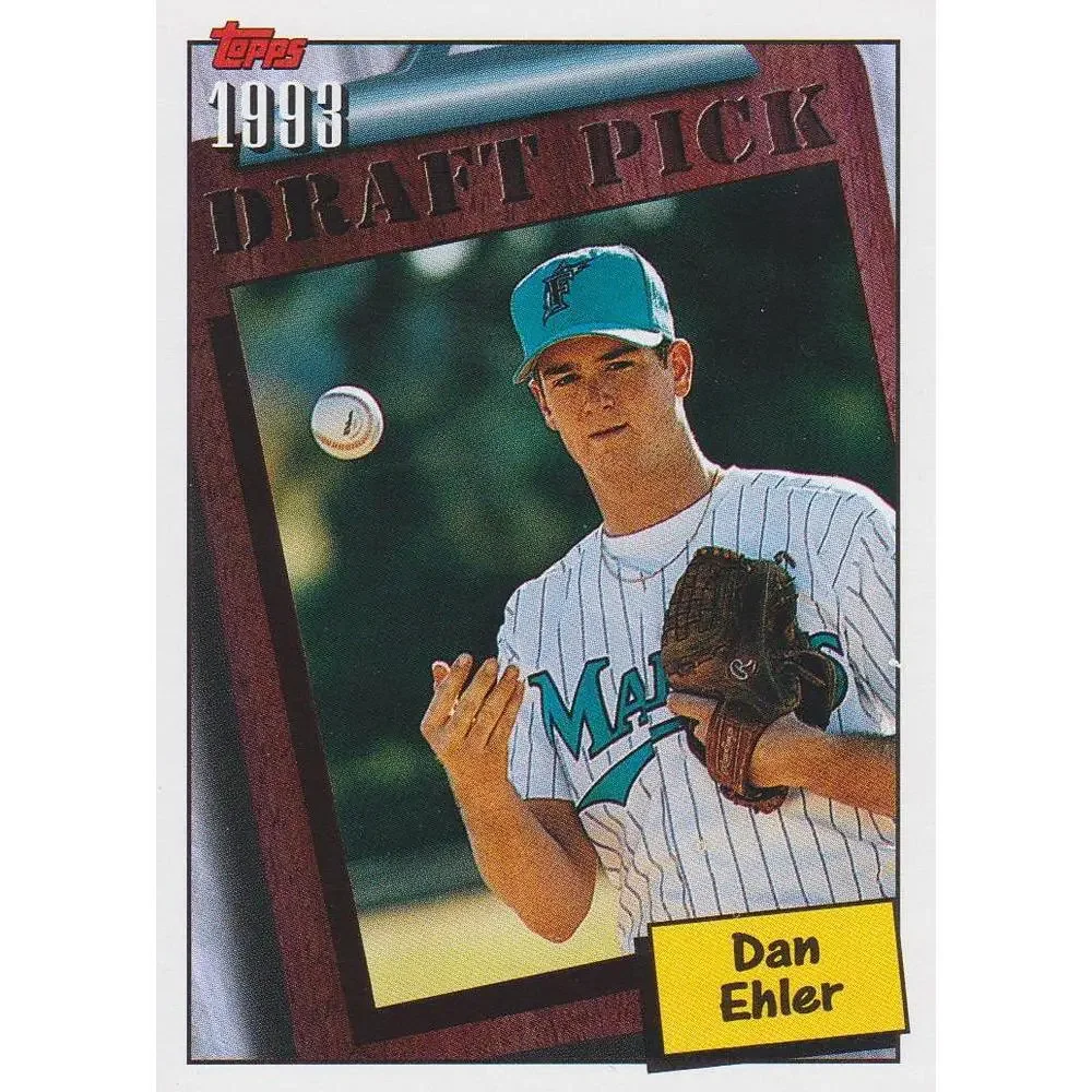 1994 Topps Dan Ehler DPK, RC, UER # 751 Florida Marlins